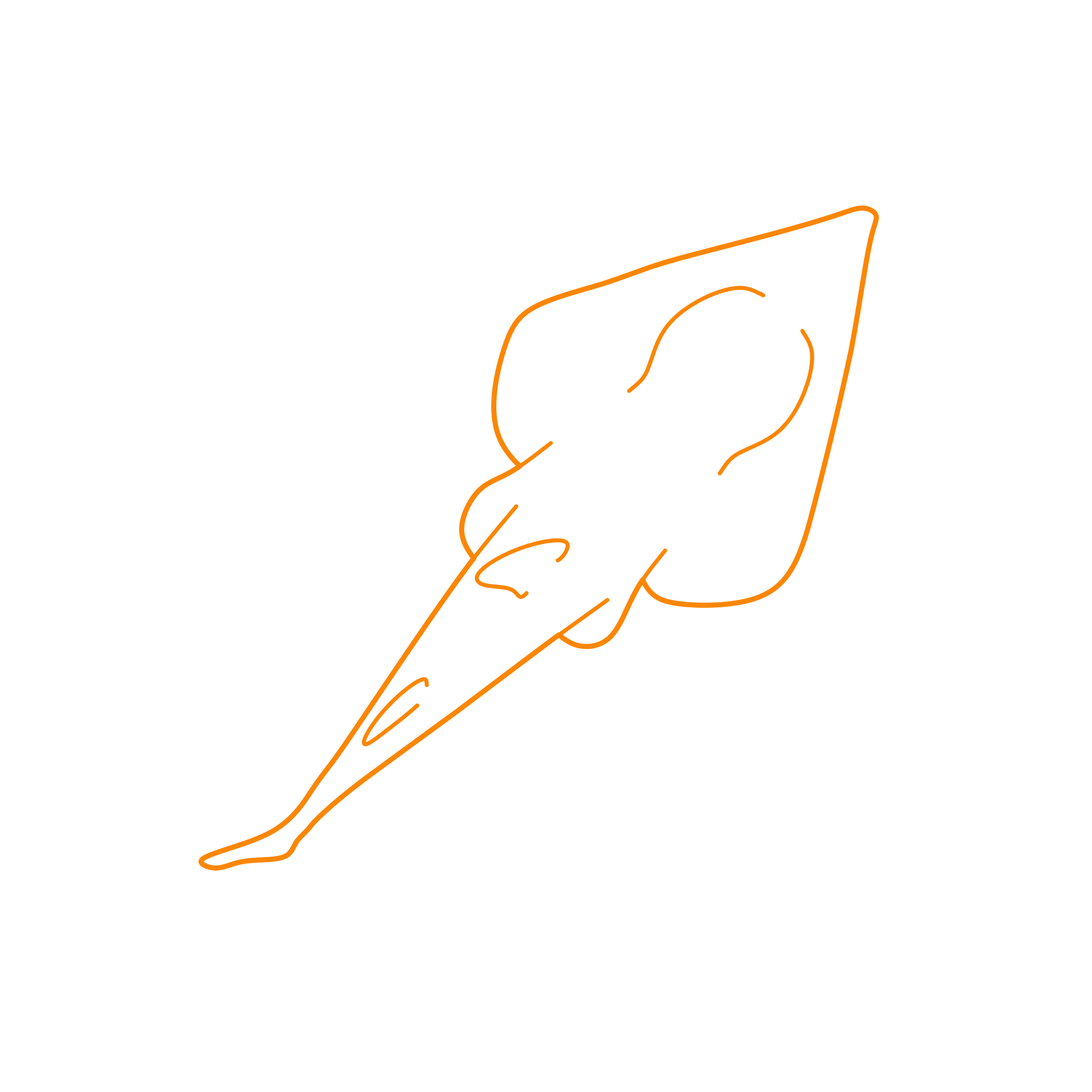 Animals Rays Shovelnose Guitarfish Outline Svg Vector Free Vectors